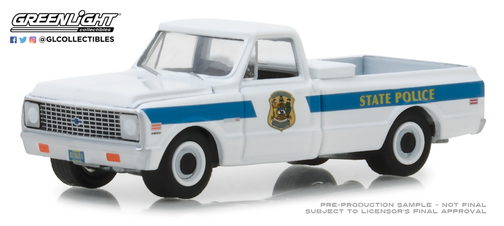 Chevrolet C10 Delaware State Police (1972) 42860A Greenlight 1/64 