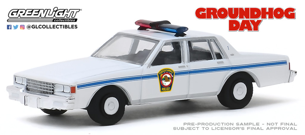 Groundhog Day (1993) - 1980 Chevrolet Caprice Police Greenlight 1:64 