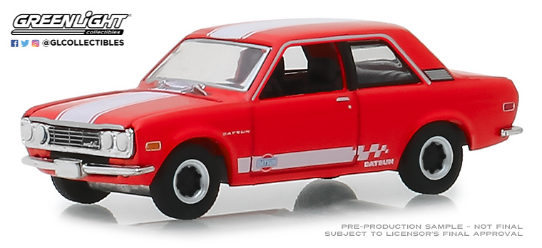 Datsun 510 Custom (1970) Greenlight 1:64 