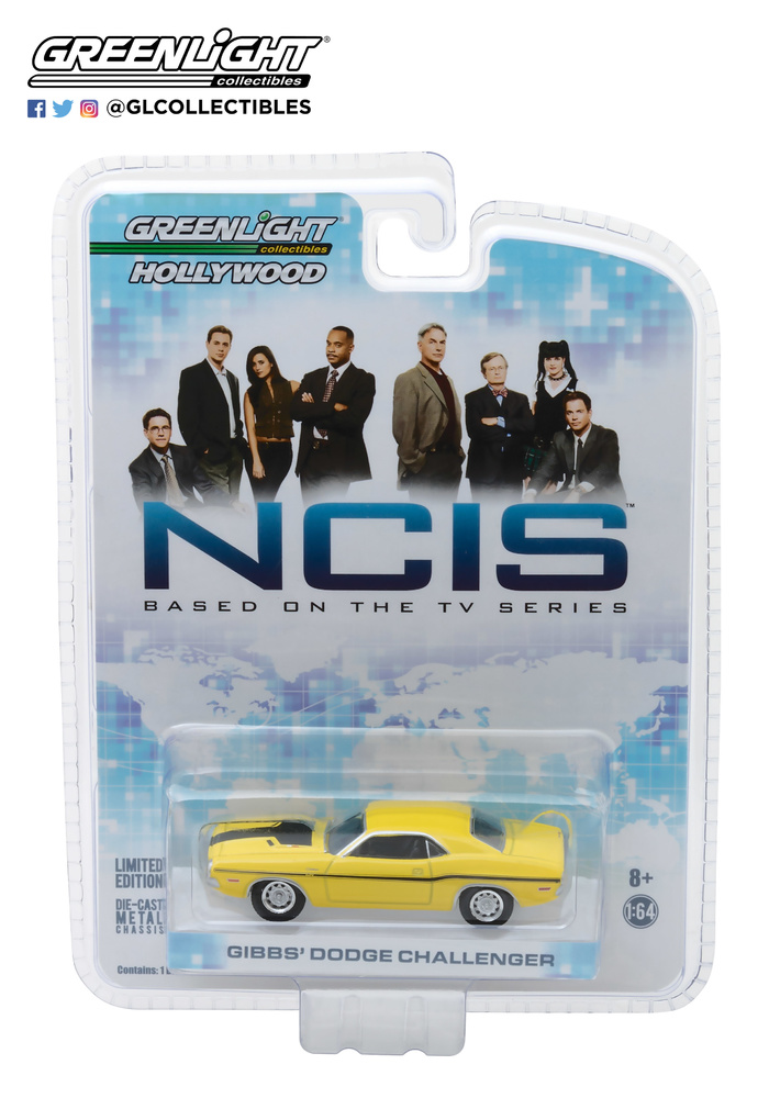 Dodge Challenger NCIS (1970) Greenlight 44620D 1/64 