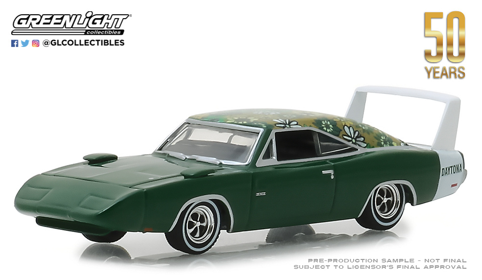 1969 Dodge Charger Daytona USPS America on the Move *** Greenlight 1:64 OVP