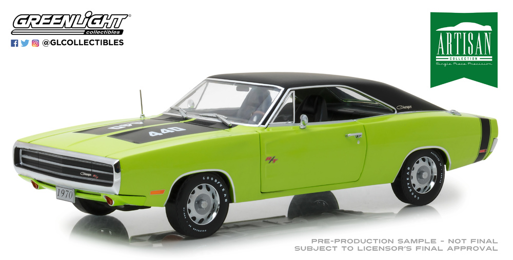1:18 Artisan Collection - 1970 Dodge Charger R/T SE Greenlight 13529 