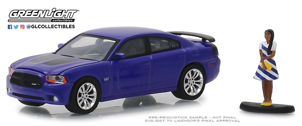 Dodge Charger Super Bee with Woman in Dress (2013) Greenlight 1:64 