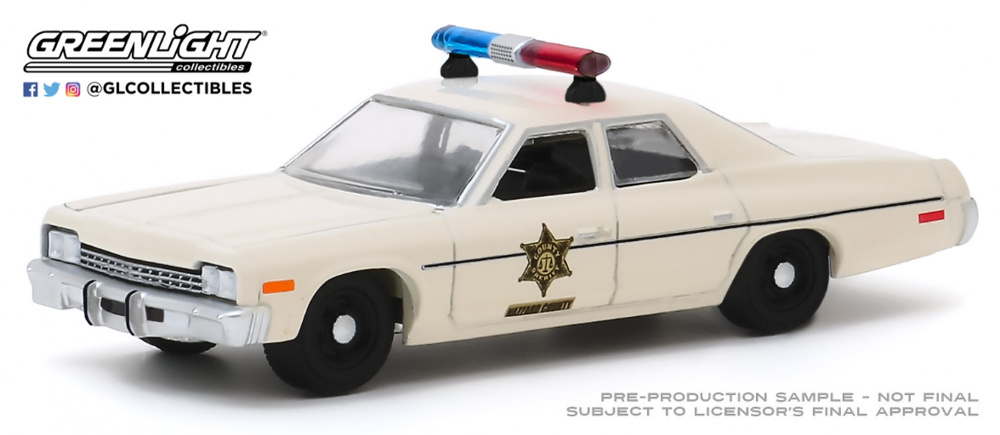 Dodge Monaco Hazzard County Sheriff (1975) Greenlight 1:64 