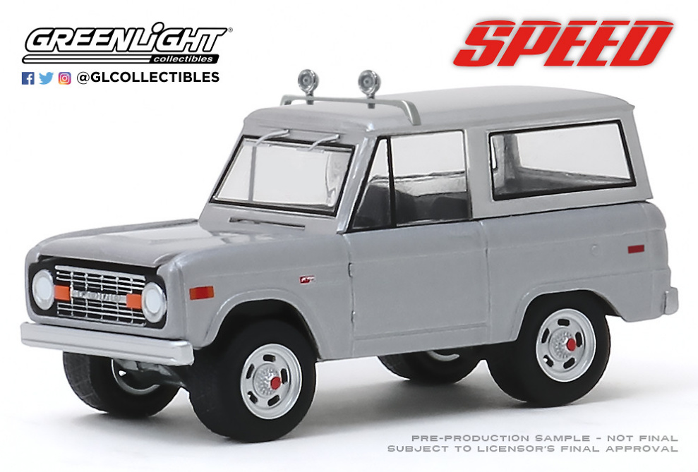 Speed (1994) - Jack Traven's 1970 Ford Bronco Greenlight 1:64 