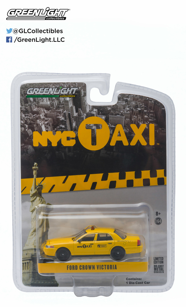 Ford Crown Victoria Taxi Nueva York (2011) Greenlight 29773 1/64 