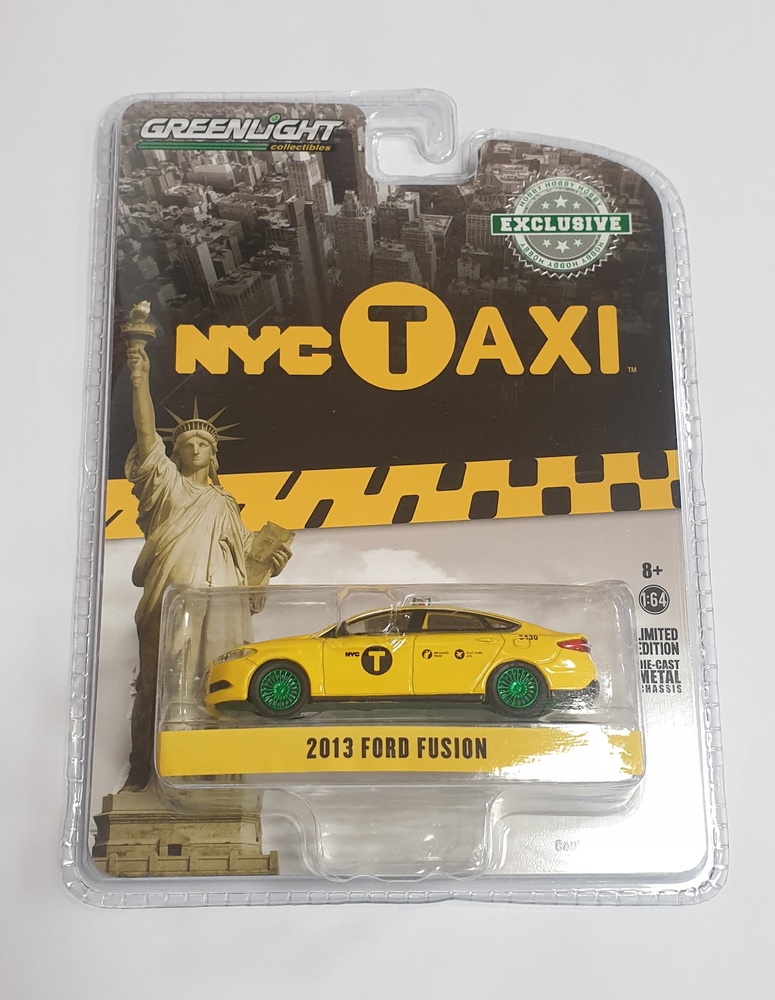 Ford Fusion Taxi New York City (2013) Greenmachine 1:64 