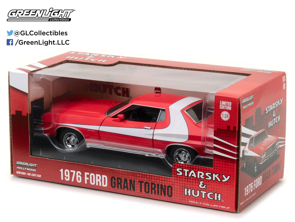 1976 Ford Gran Torino - Starsky & Hutch Greenlight 1/24 84042 