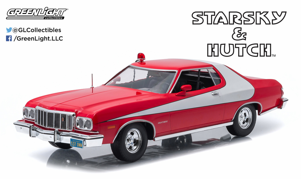 Ford Gran Torino Starsky and Hutch (1976) Greenlight 1:18