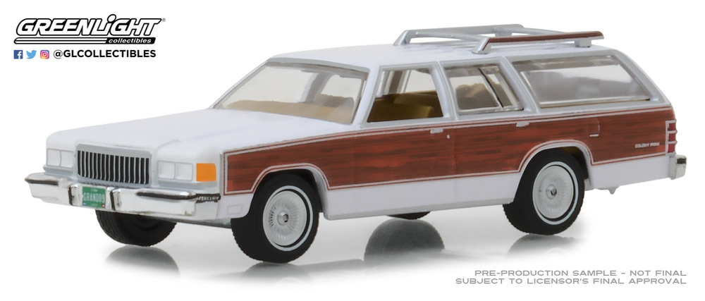 Ford Mercury Grand Marquis Colony Park (1989) Greenlight 1/64 