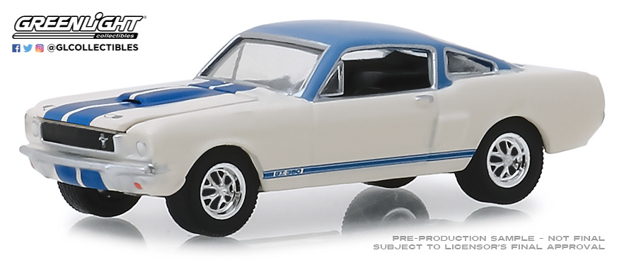 Ford Mustang Shelby GT Prototipo 001 - Lote 1406 (1966) Greenlight 37160A 1/64 