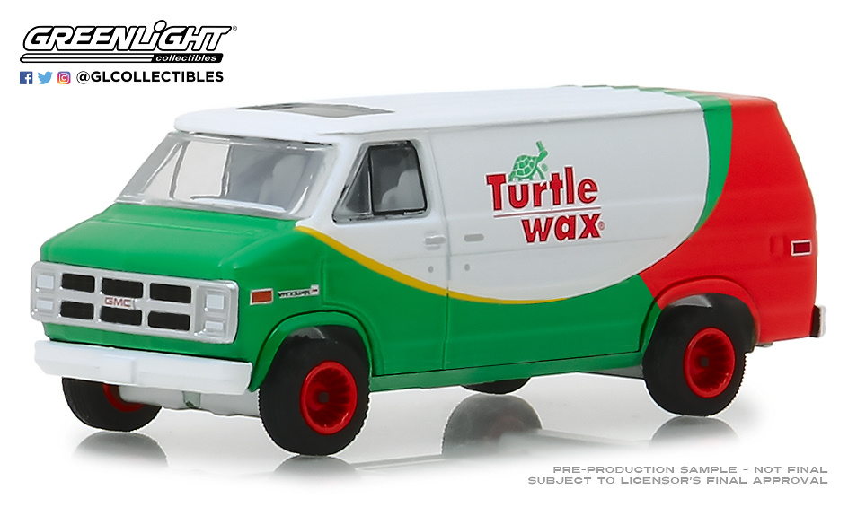 1:64 1983 GMC Vandura - Turtle Wax Greenlight 35120E 