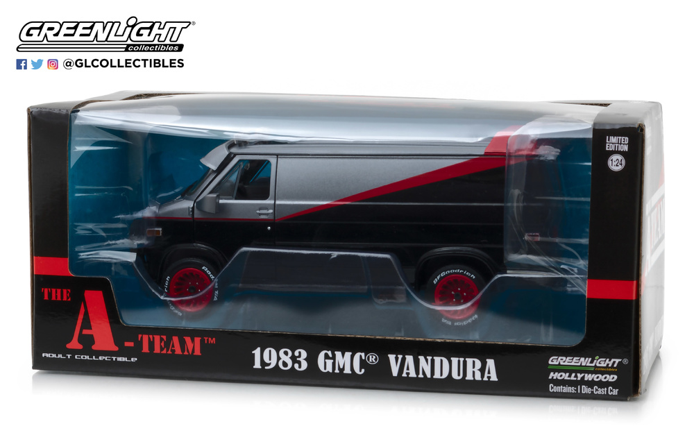 1983 GMC Vandura - The A-Team Greenlight 1/24 84072 