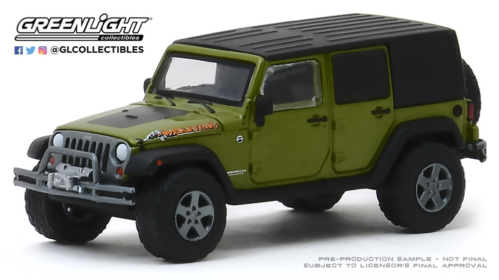 Jeep Wrangler Unlimited Rescate (1992) Greenlight 1:64