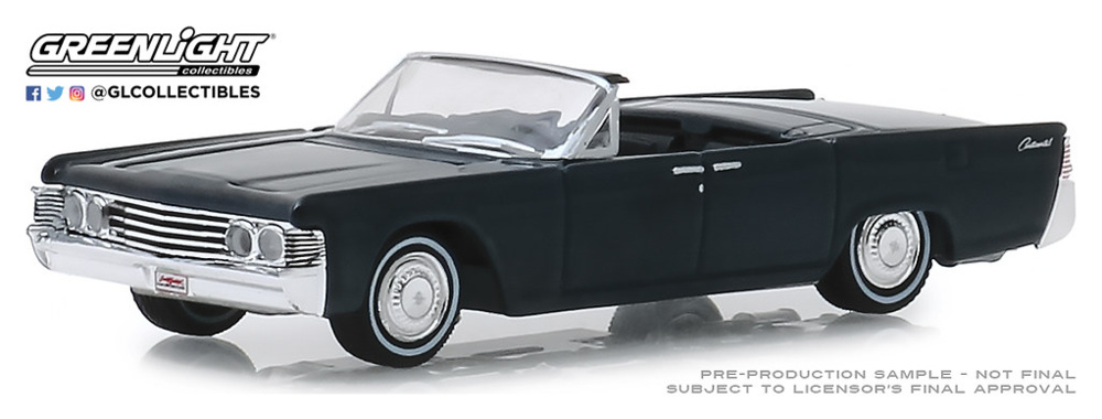 Lincoln Continental Cabrio (Lot #1585) (1965) Greenlight 1:64 