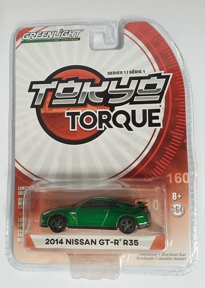 Nissan GT-R -R35 (2014) Greenmachine 1/64 