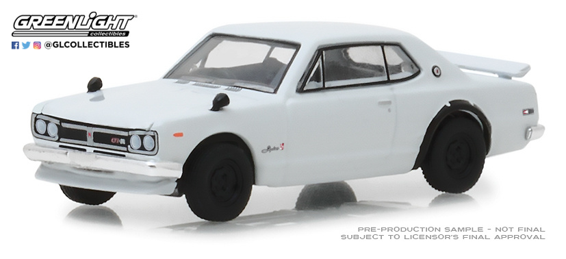 Greenlight1:64 Tokyo Torque Series 3-1971 Nissan Skyline 2000 GT-RNew