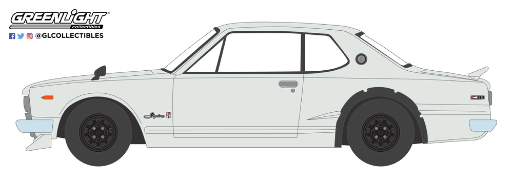 Nissan Skyline 2000 GT-R (1971) Greenlight 1:64 