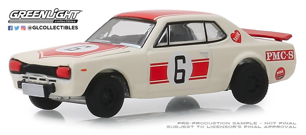 Nissan Skyline 2000 GT-R (1971) Tokyo Torque Greenlight 1:64