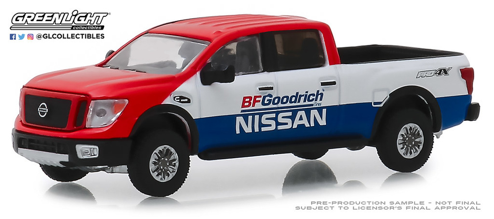 Nissan Titan XD Pro-4X BFGoodrich (2018) Tokyo Torque Greenlight 1:64 