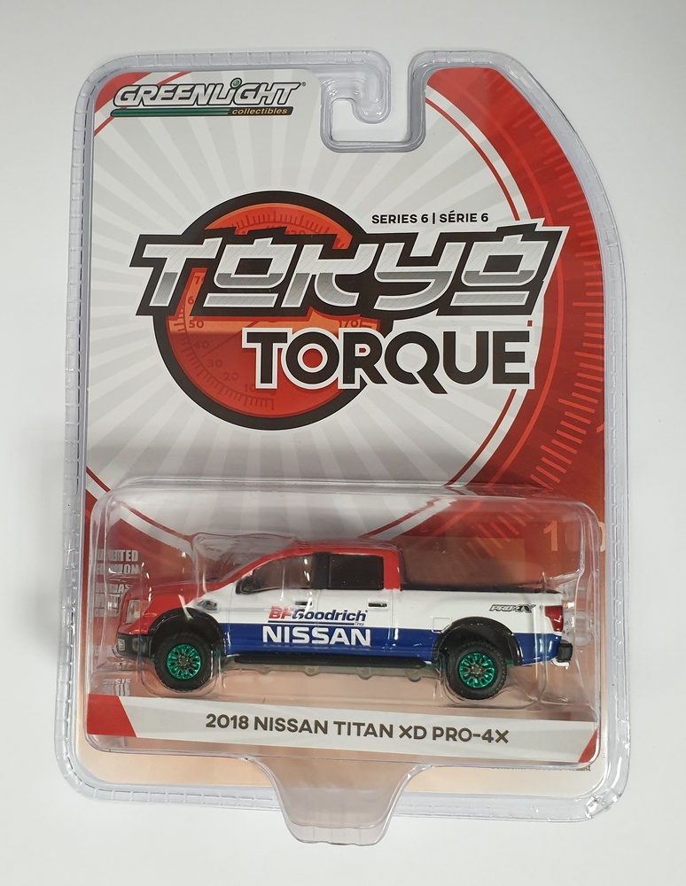Nissan Titan XD Pro-4X BFGoodrich (2018) Tokyo Torque Greenmachine 1:64 