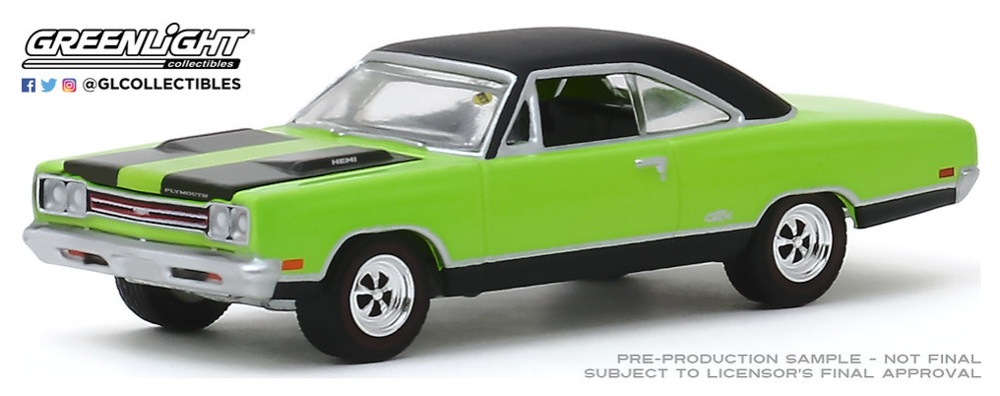 Plymouth HEMI GTX 1969 (Louisville 2018) Greenlight 1:64 