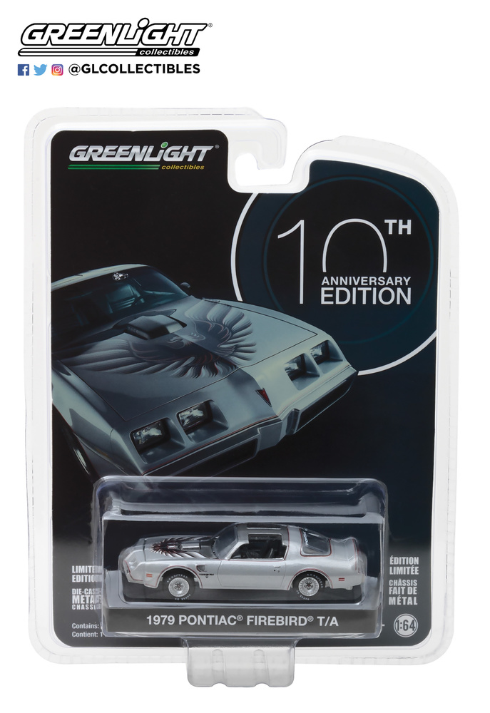 Pontiac Firebird Trans Am 10º aniversario (1979) Greenlight 27940D 1/64 