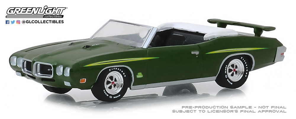 Pontiac GTO Judge Ram Air IV - Lot #1412 (1970) Greenlight 1:64 