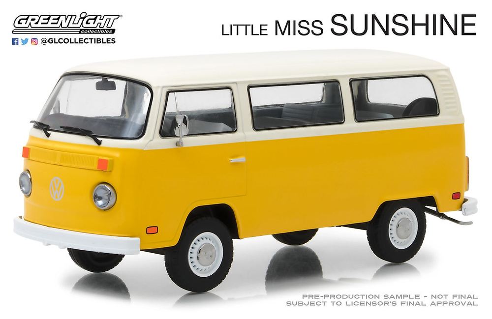 Volkswagen T2 pequeña Miss Sunshine Greenlight 84081 