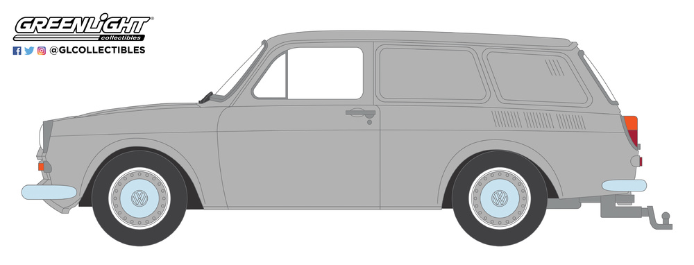 Volkswagen Type 3 Panel Van (1965) Greenlight 29910-C 1/64 