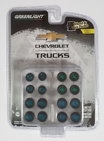 Auto Body Shop - Conjunto de llantas y neumáticos Series 2 - "Chevrolet Trucks" greenmachine 1/64