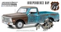 Chevrolet C-10 con figura (1971) "Independence Day" (1996) Greenlight 1:18