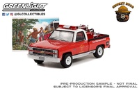 Chevrolet C20 - Prevent Forest Fires "Smokey Bear Series 1" (1984) Greenlight 1:64
