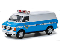 Dodge Ram Van B250 NYPD Operation SPECDA Greenlight 86577 escala 1/43