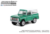 Ford Bronco (1977) "Barret Jackson Scottsdale Edition series 9 Lot #1001.1 greenlight 1:64