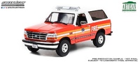 Ford Bronco - FDNY - FDNY "The Official Fire Department City of New York" (1996) Greenlight 1:18
