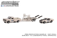 Ford F-100 + Ford Mustang Boss 429 "Nelson Ekdahl" Racing Hitch & Tow Series 4 Greenlight 1/64
