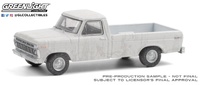 Ford F-100 Pick-Up White (1973) Greenlight 1:64
