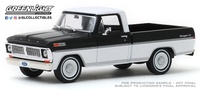 Ford F-100 - Raven Black and Pure White (1970) Greenlight 1:43