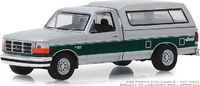 Ford F-150 XLT with Camper Shell (1996) Greenlight 1:64