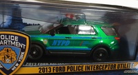 Ford Interceptor Utiliy Policía de "Nueva york" (2013) Greenmachine 1/43