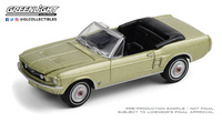 Ford Mustang Cabrio "Sports Sprint" (1967) Greenlight 1:64