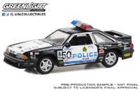 Ford Mustang LX - Edmonton Police, Edmonton, Alberta, Canada (1993) Greenlight 1:64