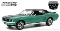Ford Mustang "Ski Country Special" Green (1967) Greenlight 1:18