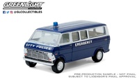 Fugoneta Ford Club Wagon "Emergency Police" (1969) Greenlight 1:64