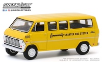 Furgoneta Ford Club Wagon - "School Bus" (1968) Greenlight 1:64