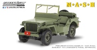 Jeep Willys MB (1942) "MASH" Greenlight 1:43