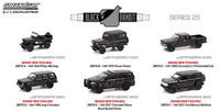 Lote 6 coches Black Bandit Serie 25 Greenlight escala 1/64