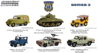 Lote 6 vehiculos Battalion 64 Serie 3 Greenlight 1/64