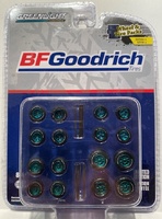 Pack of tires and wheels "BF Goodrich" Greenmachine 1:64